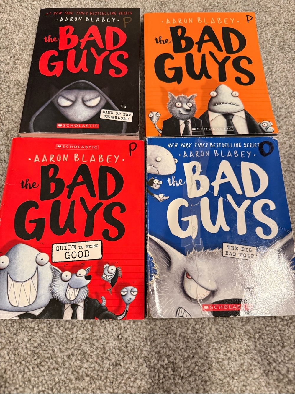 The Bad Guys Book Lot of 5